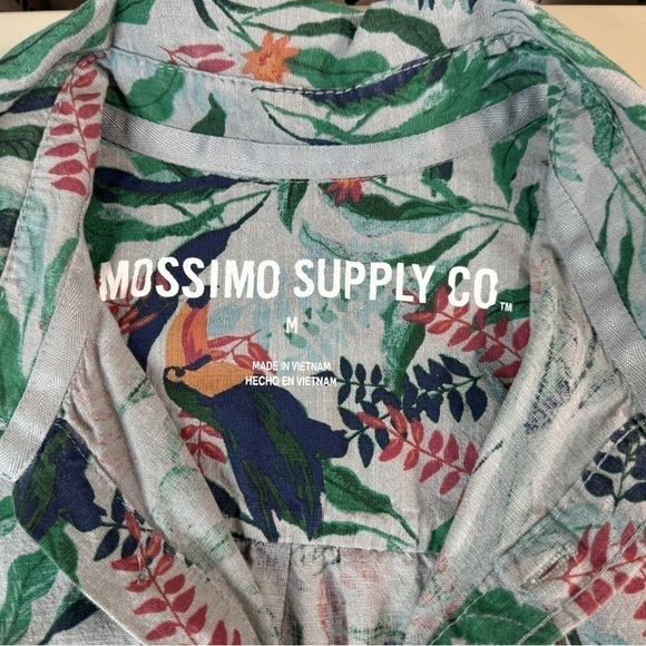 Mossimo Supply Co. Aloha Shirt Men’s Size Medium - Picture 2 of 10